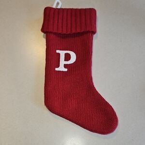 P Christmas Stocking